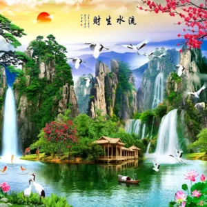 Tranh dan tuong can tho phong canh hm7736