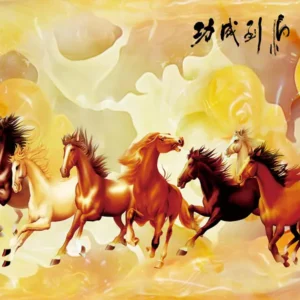 Tranh dan tuong can tho phong thuy hm121