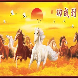 Tranh dan tuong can tho phong thuy hm415