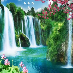 Tranh dan tuong can tho phong thuy hm4475