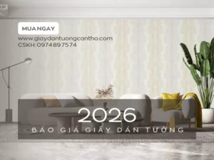 Bang gia giay dan tuong can tho